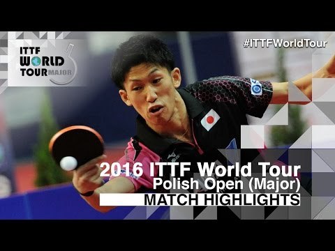 2016 Polish Open Highlights: Jun Mizutani vs Maharu Yoshimura (1/2)