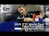 2016 Polish Open Highlights: Bastian Steger vs Ho Kwan Kit (R2)