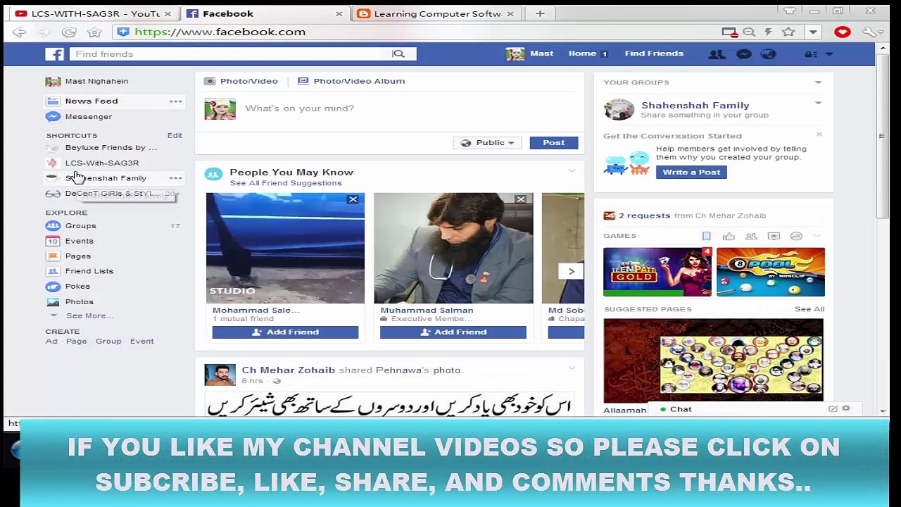 How to Set Auto Reply ! Messages in Facebook Page ! Hindi,Urdu Tutorial