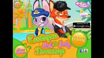 Disney Zootopia Movie Game - Zootopia Nick & Judy Dressup Date