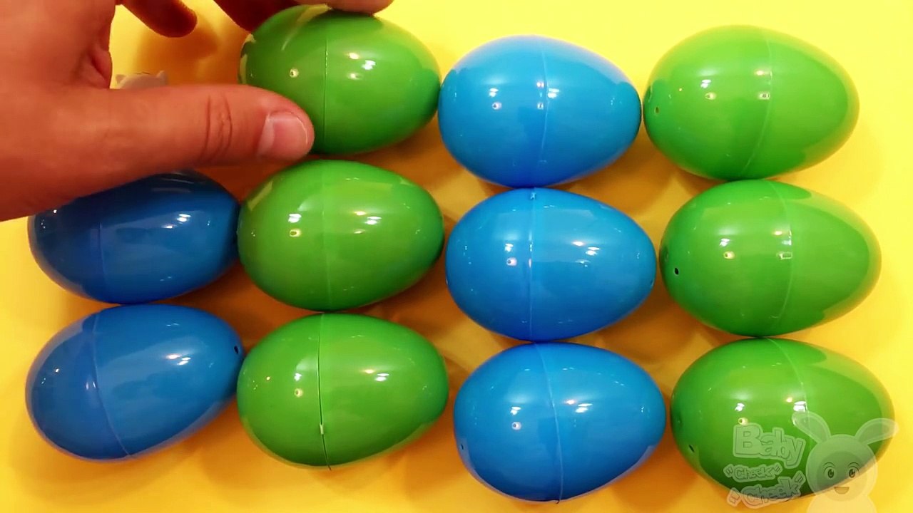 Learn Patterns with Surprise Eggs! Opening Surprise Eggs filled with Toys! Lesson 10