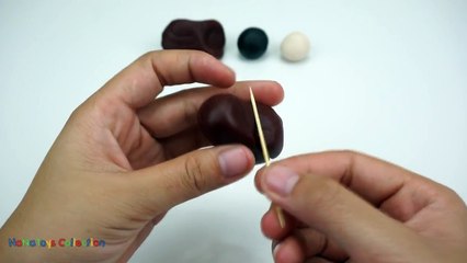 How To Make Play Doh Chipmunk - Play Dough For Children Nursery Rhymes Song For Kids To Learn