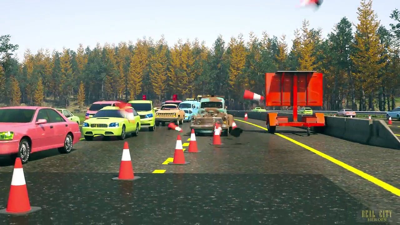 Sergeant Cooper the Police Car 2 - Trailer - Real City Heroes (RCH) | Videos For Children