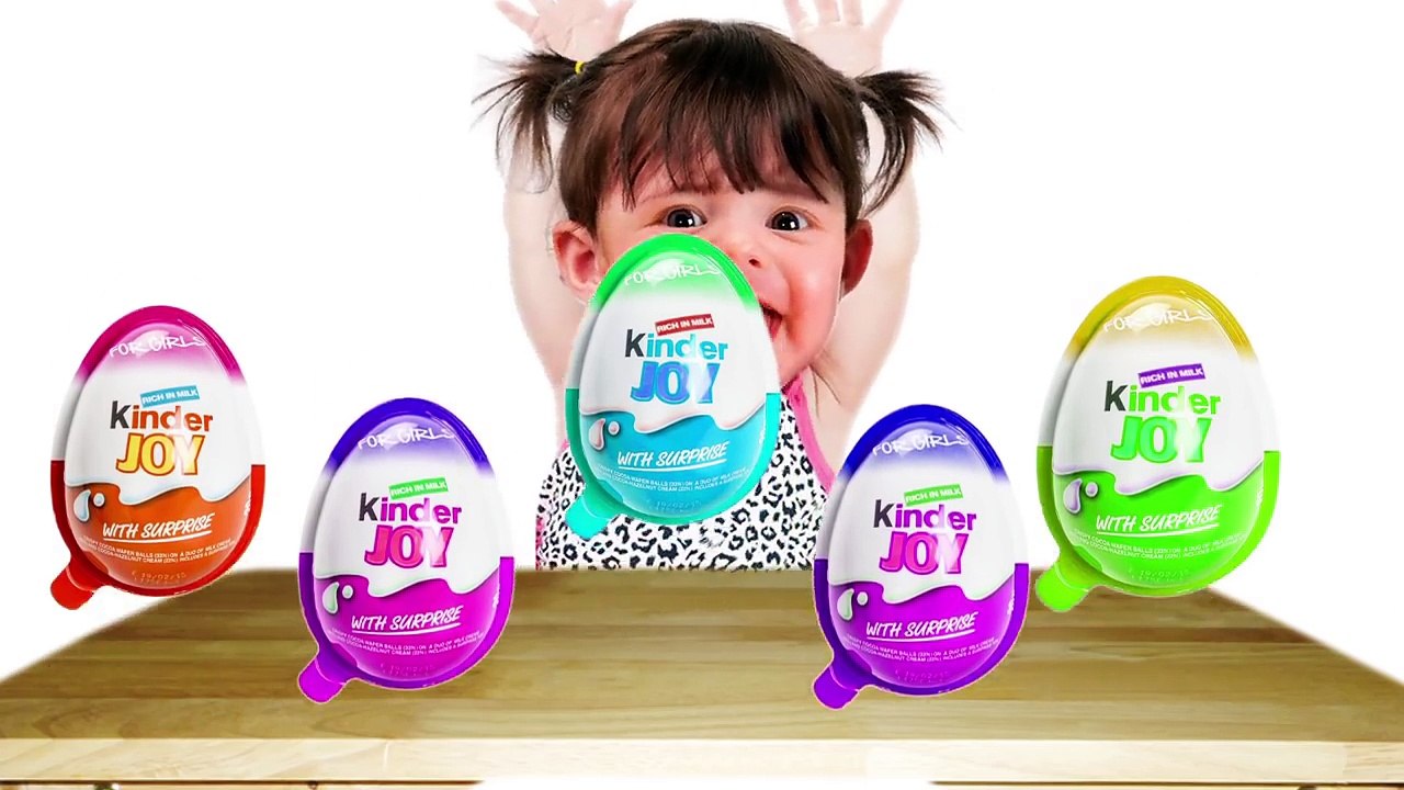 Bad Baby crying and learn colors Colorful Kinder Joy  Peppa pig Finger Family Song Collection
