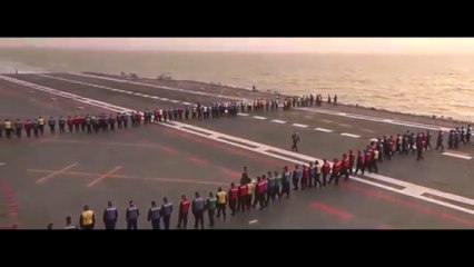 China Aircraft Carier operations.