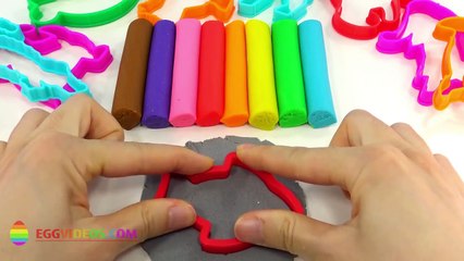Узнайте цвета играть доч Дельфин моделирование глина зоопарк животные плесень весело Творческий для Дети