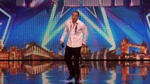 Why hello boys! Feeling a bit hot under the collar are we? | Britains Got More Talent 201