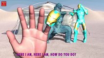 GODZILLA VS SPIDER-MAN SUPERHERO BATTLE Finger Family | 1 HOUR | Nursery Rhymes In 3D Anim