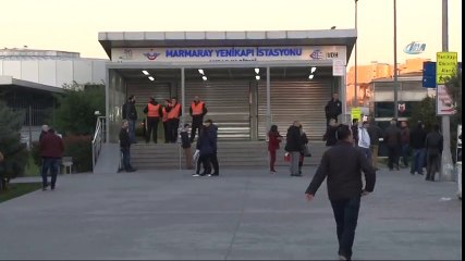 Marmaray Seferleri Yapılamıyor