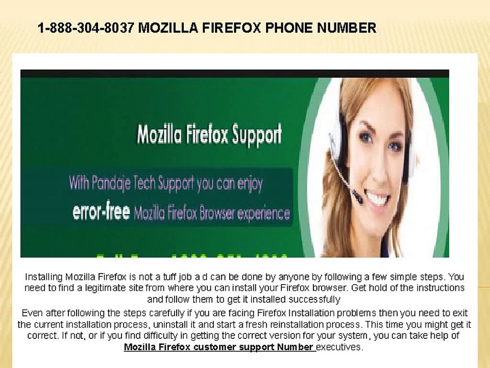 Call at 1-888-304-8037 Mozilla Firefox Customer Support