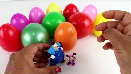 MICKEY MOUSE CLUBHOUSE Disney Mickey Mouse Funny Surprise Eggs Toys and Candy Video