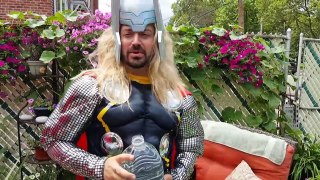 THOR vs CHEWBACCA Toilet Prank IRL - Real Life Superhero Movie - Marvel - DC - Star Wars - Spiderman-r4qiSKv