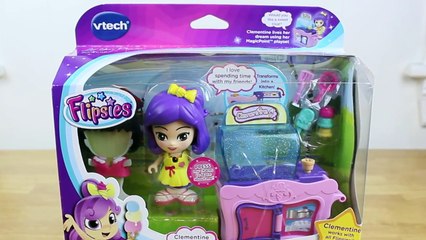 BRAND NEW FLIPSIES Clementine's Kitchen and Ice Cream Cart from VTECH-CMWjASD5vUM