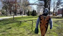 ROCKET RACCOON Grows A GROOT IRL - Guardians of the Galaxy - Superhero Movie In Real Life - Marvel-6ZE7x4