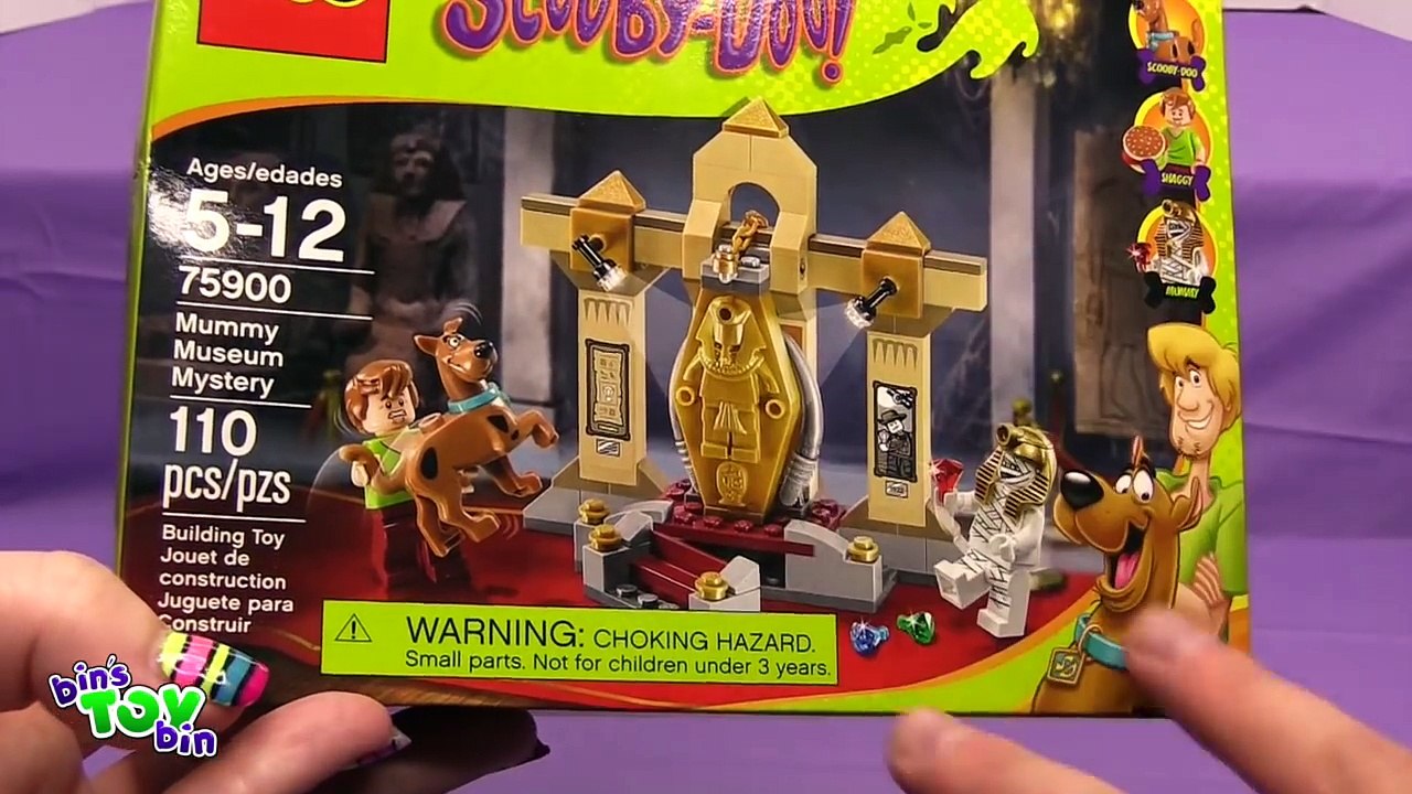 Scooby Doo Mummy Mystery Museum Lego Set!!! By Bin's Toy Bin!!-RujXjtZKdWw  - video Dailymotion