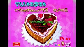 ᴴᴰ ♥♥♥ Online Games for Kids - Valentine Chocolate Cake Games - Baby videos games for kids