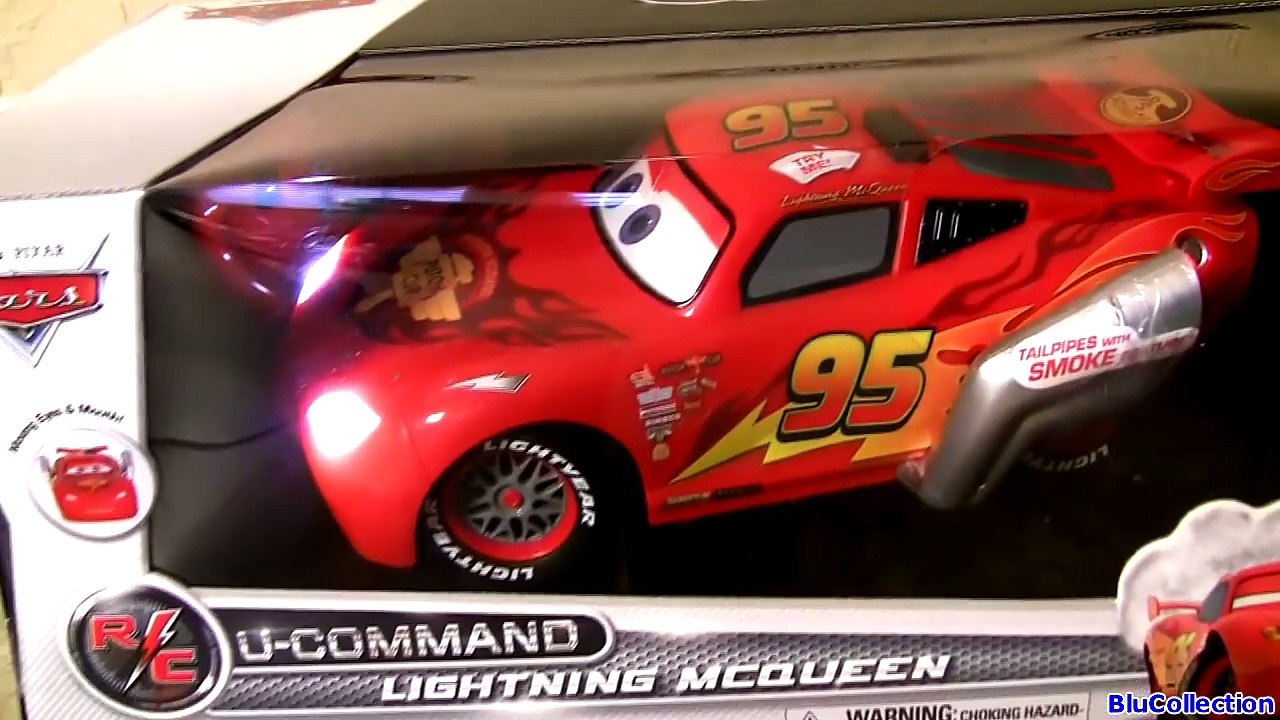 CARS 2 U-Command Lightning McQueen with Smoking Tailpipes Lights n Sounds R_C Water Toy-tE5Xjmq1r0w