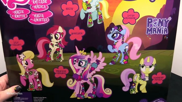 My Little Pony Friendship Blossom Collection 2015 Flower Ponies! Review by Bin's Toy Bin-EbZBFvQjL7Y
