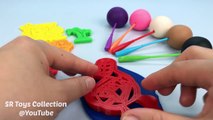 Play-Doh Lollipops Candy with Ben & Holly Peppa Pig Ice Cream Molds Learn Colors for Chi