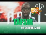TAFSIR du 08 OCTOBRE 2015