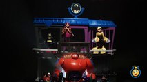 Big Hero 6 toys Disney Hiro Hamada Baymax, Batman Gotham City Jail Play Doh Honey Lemon Go Go Tomago-m1RrW
