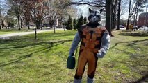 ROCKET RACCOON Grows A GROOT IRL - Guardians of the Galaxy - Superhero Movie In Real Life - Marvel-6ZE7