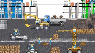 excavator cartoon, excavator for children, construction cartoons, cartoon for kids, videos for kids-sS