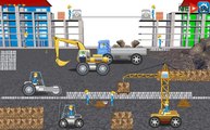 excavator cartoon, excavator for children, construction cartoons, cartoon for kids, videos for kids-sS