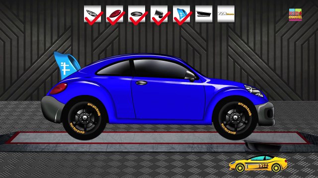 Sports Car | Cars | Cartoon Cars | Cars Race | Kids Sports Car