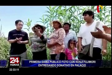 Nancy Lange agradeció a Kenji Fujimori por donación para damnificados