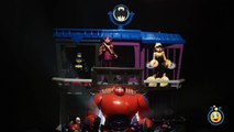 Big Hero 6 toys Disney Hiro Hamada Baymax, Batman Gotham City Jail Play Doh Honey Lemon Go Go Tomago-m1RrW7