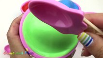 Ice Cream Clay Slime Surprise Eggs Disney Finding Dory Disney Frozen Trolls Pokemon Toys Fun Kids-Nebj