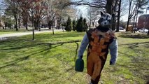 ROCKET RACCOON Grows A GROOT IRL - Guardians of the Galaxy - Superhero Movie In Real Life - Marvel-6ZE7