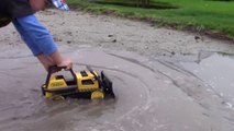 Toy Trucks for Kids - Tonka Construction Vehicles Digging in Mud - Dump Truck, Backhoe, Bulldozer-XqU9Ou