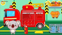 Feuerwehrauto cartoons für kinder, Kleine Feuerwehrmann - Spiele für Kinder, firetruck for kids-7VYWr0