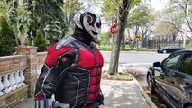 ANTMAN vs MUTANT MOBSTER IRL - Nerf War - Superheroes in Real Life - Spiderman - Marvel - DC-SFHdm5of