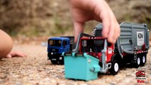 Garbage Truck Videos For Children l 'Let's Go Pick Up The Trash!' l Garbage Trucks Rule-cZjW