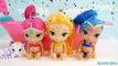 Shimmer and Shine Toys Bath Paint Water Toy Dolls Mashems Fashems Learn Colors #oddbods TV