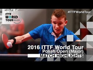 2016 Polish Open Highlights: Bai He vs Alexandre Robinot (Qual)