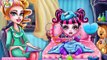 Monster High Cute Baby Draculaura Flu Doctor and Real Dentist Compilation Baby Game