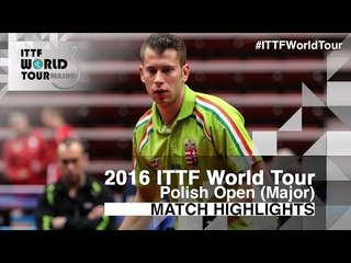 2016 Polish Open Highlights: Can Akkuzu vs Daniel Kosiba (Pre)