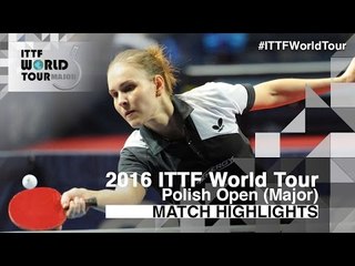 2016 Polish Open Highlights: Jeon Jihee vs Alexandra Privalova (R2)