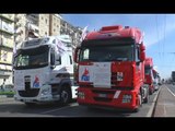 Napoli - Tir Day, la protesta degli autotrasportatori (18.03.17)