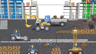 excavator cartoon, excavator for children, construction cartoons, cartoon for kids, videos for kids-sSL7