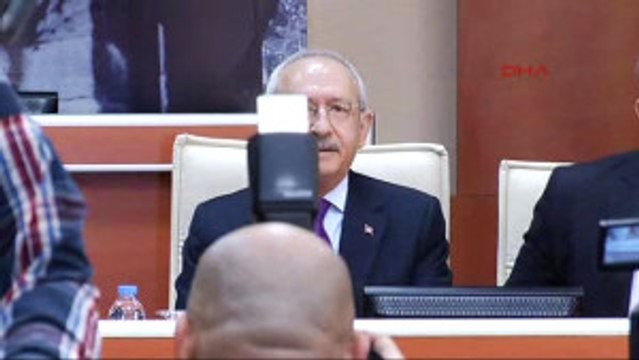 Afyon CHP Genel Başkanı Kemal Kılıçdaroğlu, Afyonkarahisar Ticaret Borsası'nda Konuştu-1