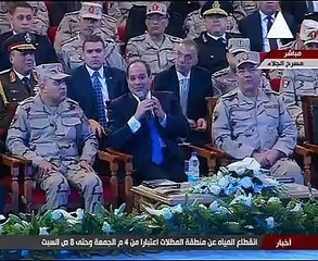 السيسى لـ"أهالى الشهداء": أولادكم أشرف أولاد ورفعوا راية الحق"