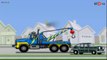 The blue tow truck with excavator & dumb trucks, construction cartoons for children, videos for kids-fmK2kA