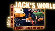 RC BRUDER TOYS conversion MAN   RC Cat Road Roller LONG PLAY-dSy6t