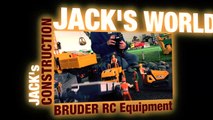 RC BRUDER TOYS conversion MAN   RC Cat Road Roller LONG PLAY-dSy