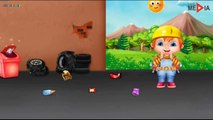 Garbage trucks for kids, garbage truck cartoon for children, garbage truck videos for children kids-N9